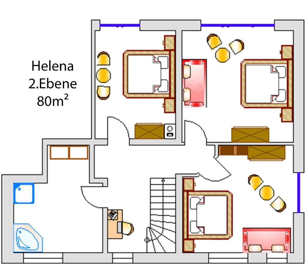Schweizer Haus Wippra Appartement Buitenkant foto